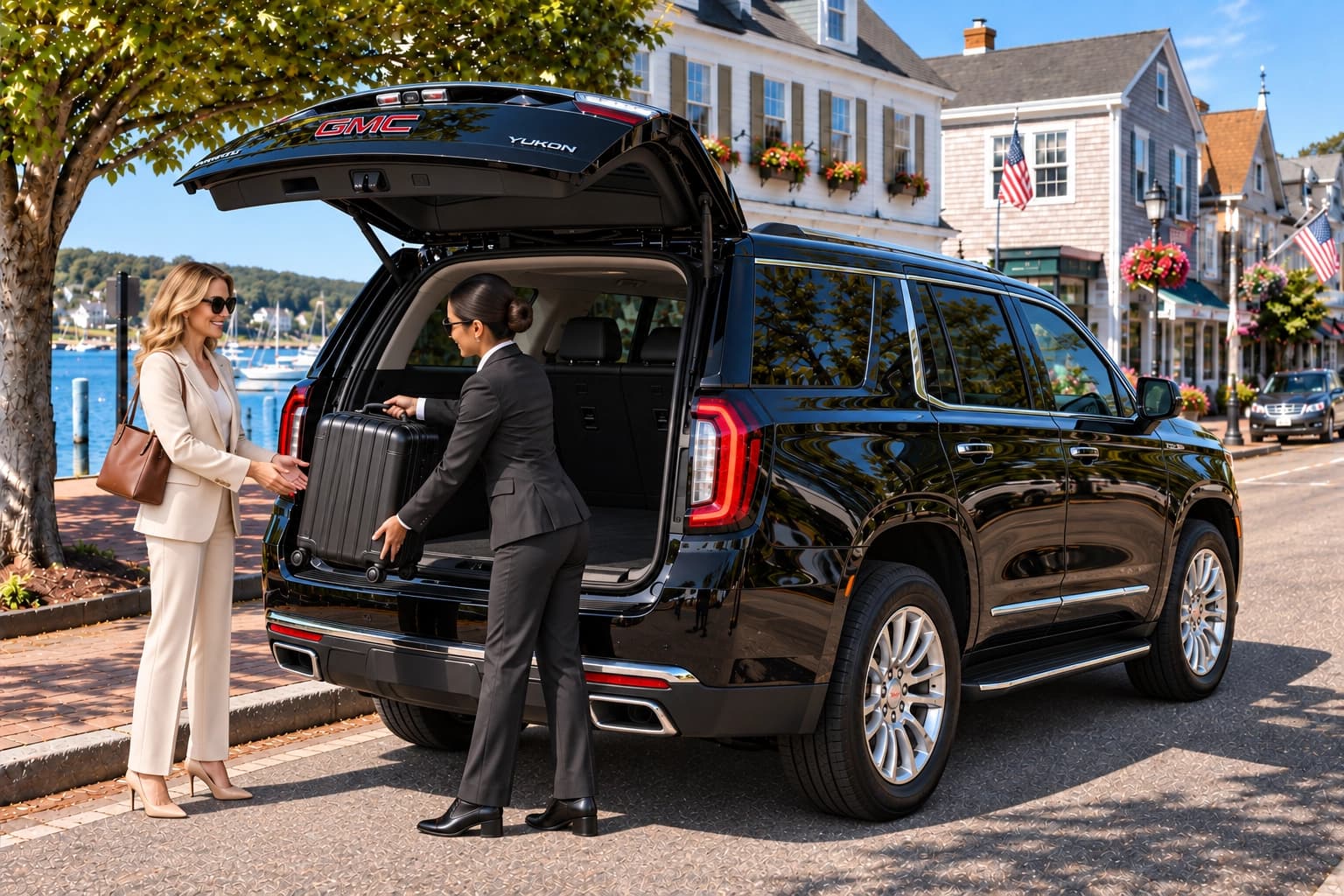 Private chauffeur and airport car service in Darien Connecticut
