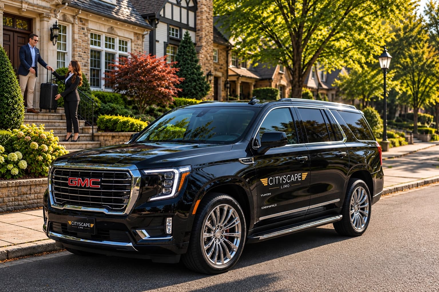 Private car and chauffeur service in Newton Massachusetts