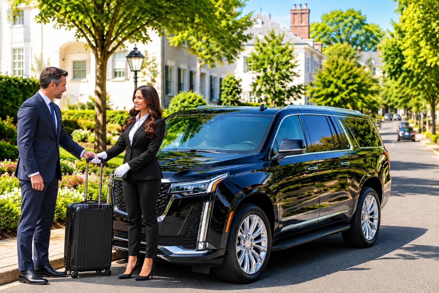 Private car and chauffeur service in Springfield Massachusetts