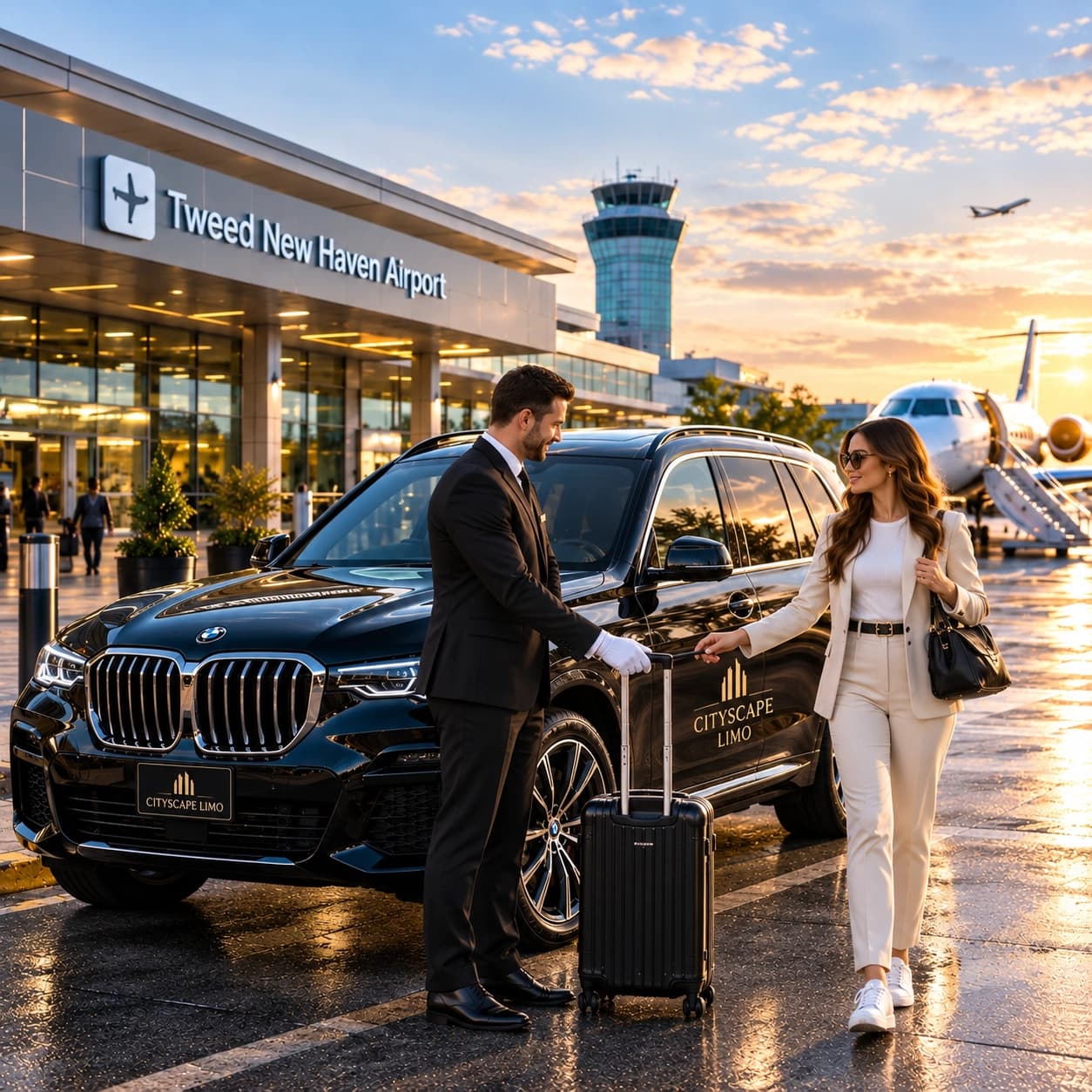 Tweed New Haven Airport HVN car service by Cityscape Limo