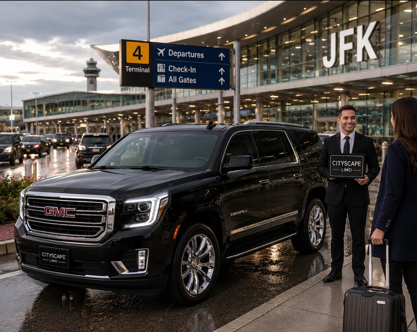 Professional airport car service and private chauffeur transportation